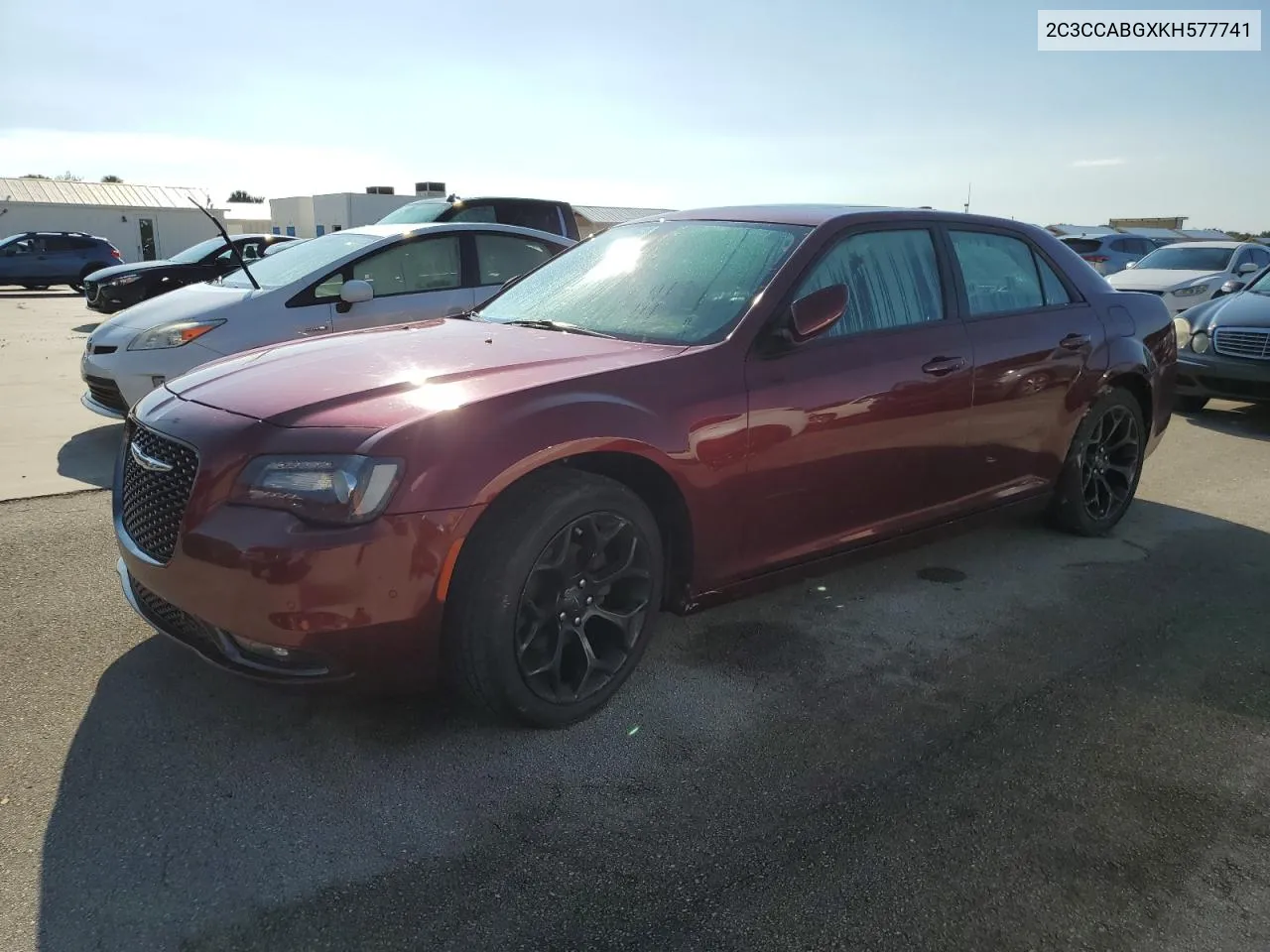 2019 Chrysler 300 S VIN: 2C3CCABGXKH577741 Lot: 73890474