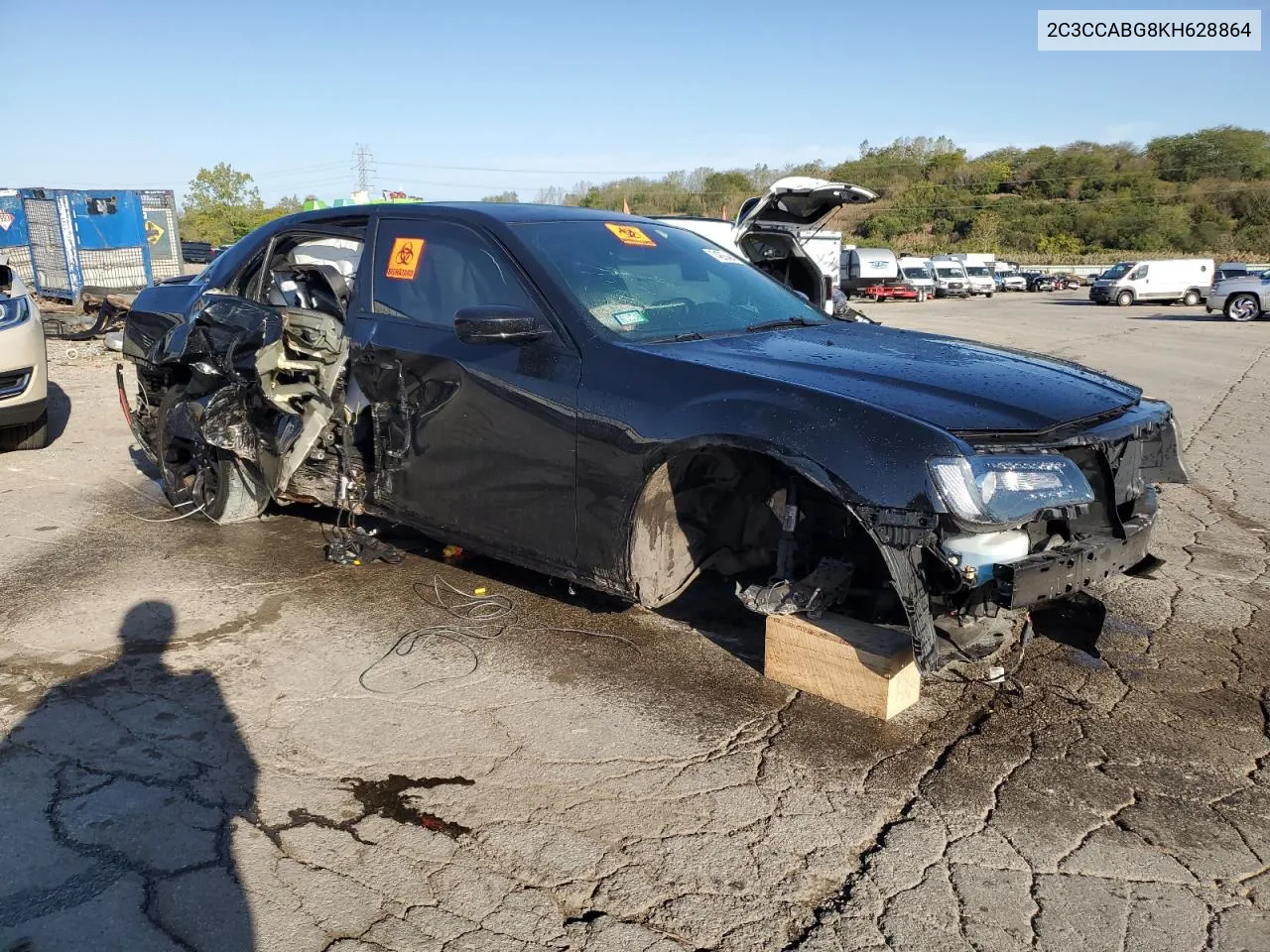 2019 Chrysler 300 S VIN: 2C3CCABG8KH628864 Lot: 74265494