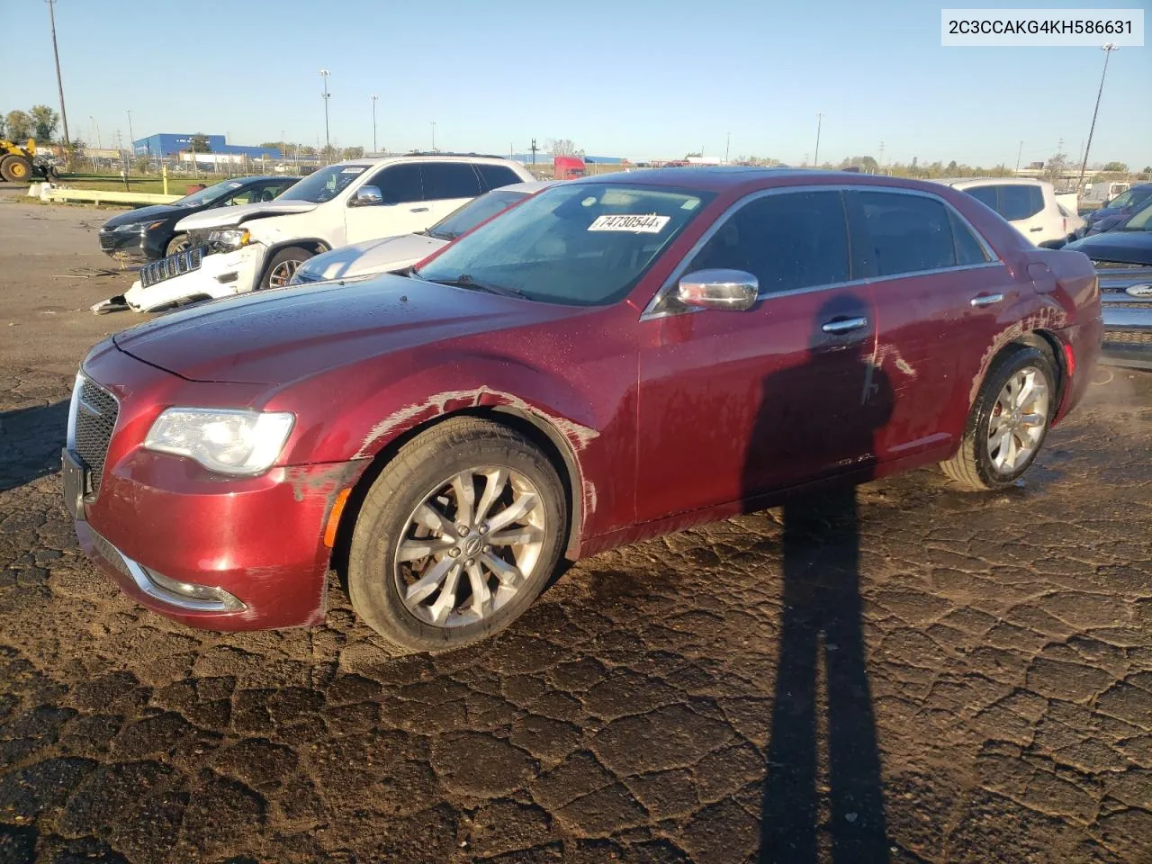 2C3CCAKG4KH586631 2019 Chrysler 300 Limited