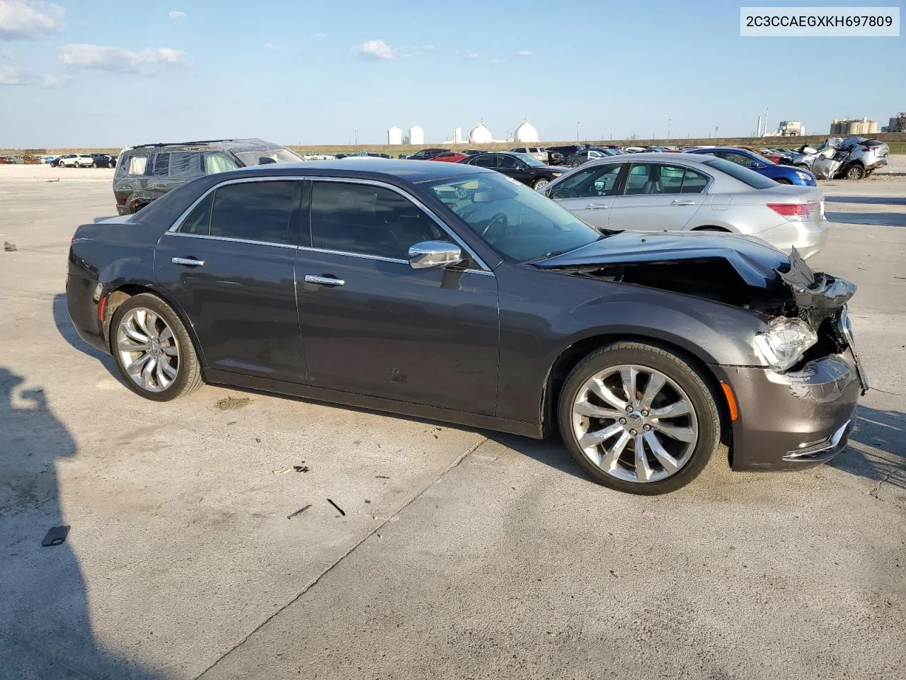 2019 Chrysler 300 Limited VIN: 2C3CCAEGXKH697809 Lot: 74962274