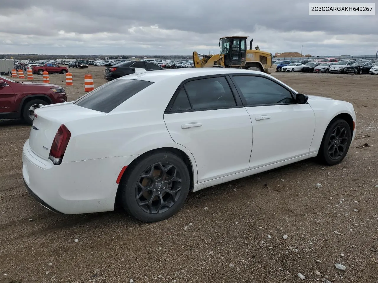 2019 Chrysler 300 Touring VIN: 2C3CCARGXKH649267 Lot: 79450204