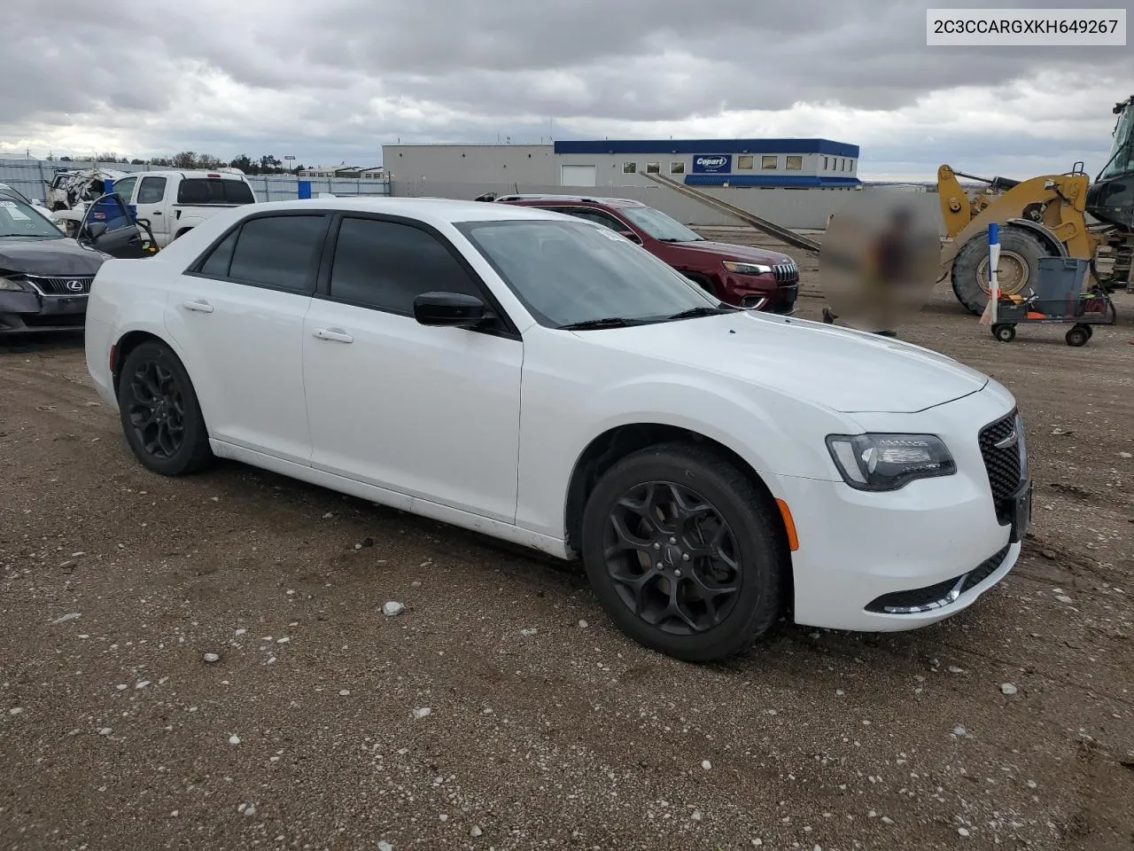 2019 Chrysler 300 Touring VIN: 2C3CCARGXKH649267 Lot: 79450204