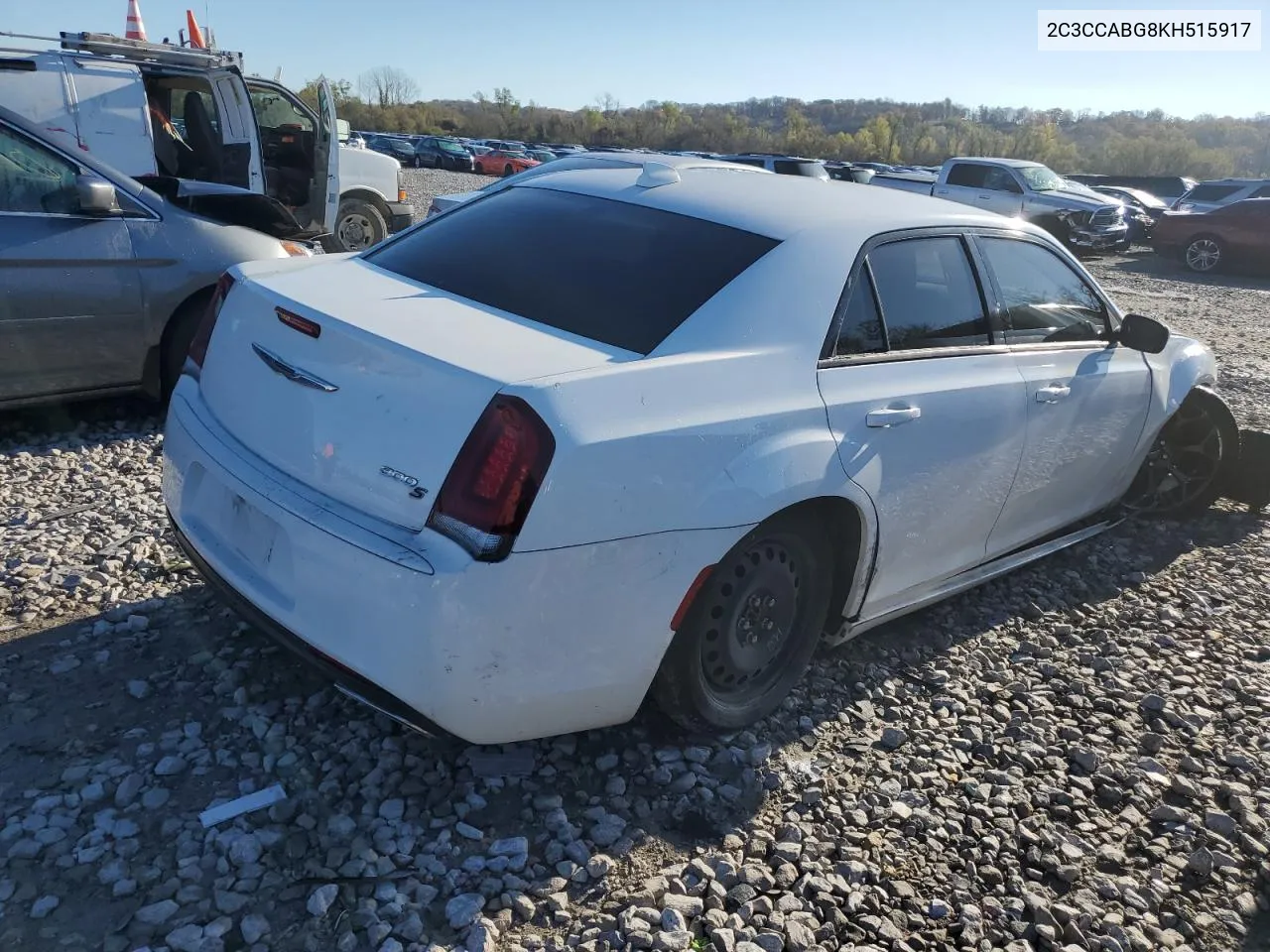 2019 Chrysler 300 S VIN: 2C3CCABG8KH515917 Lot: 79892424