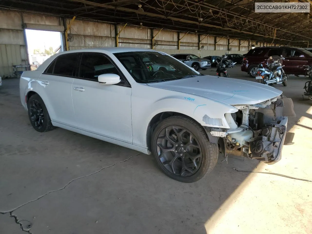 2019 Chrysler 300 S VIN: 2C3CCABG1KH727302 Lot: 79918484