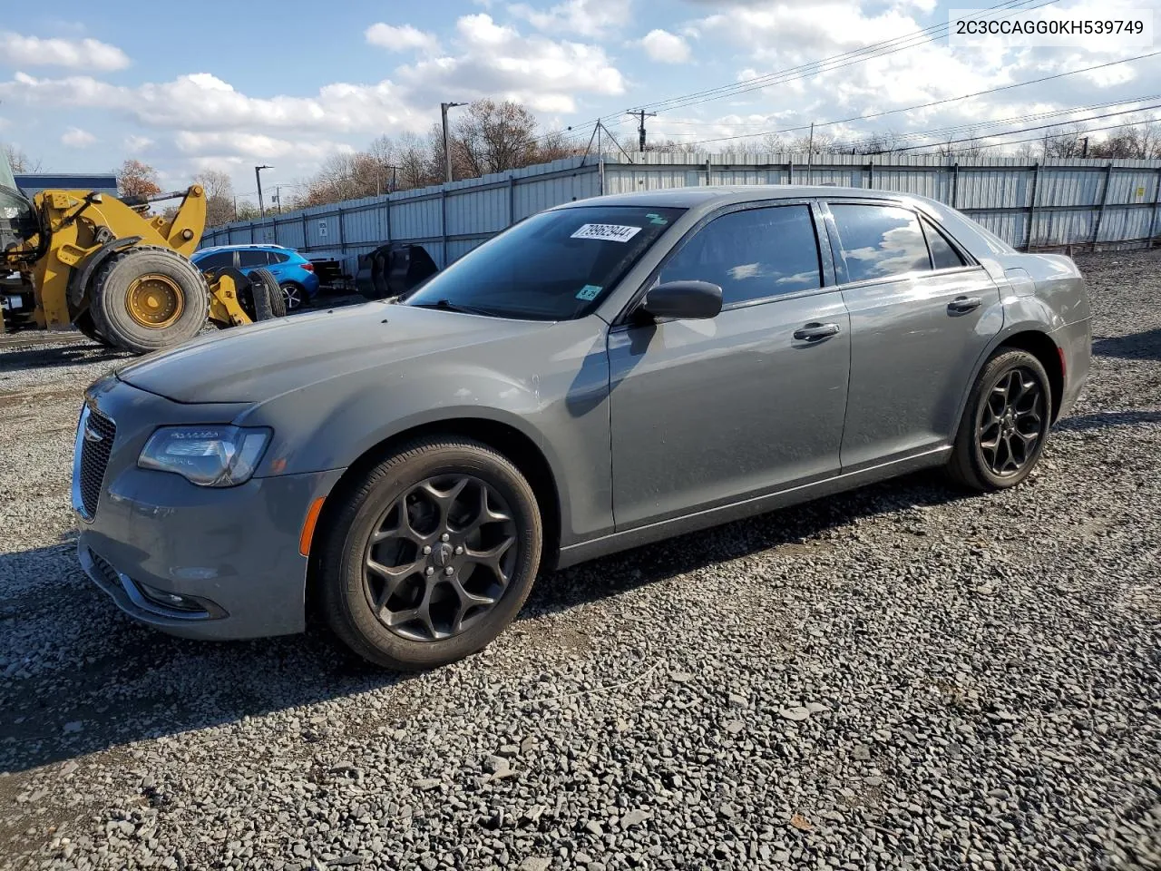 2019 Chrysler 300 S VIN: 2C3CCAGG0KH539749 Lot: 79962944