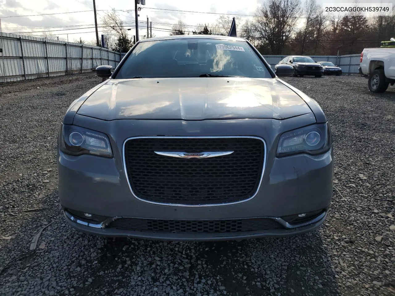 2019 Chrysler 300 S VIN: 2C3CCAGG0KH539749 Lot: 79962944