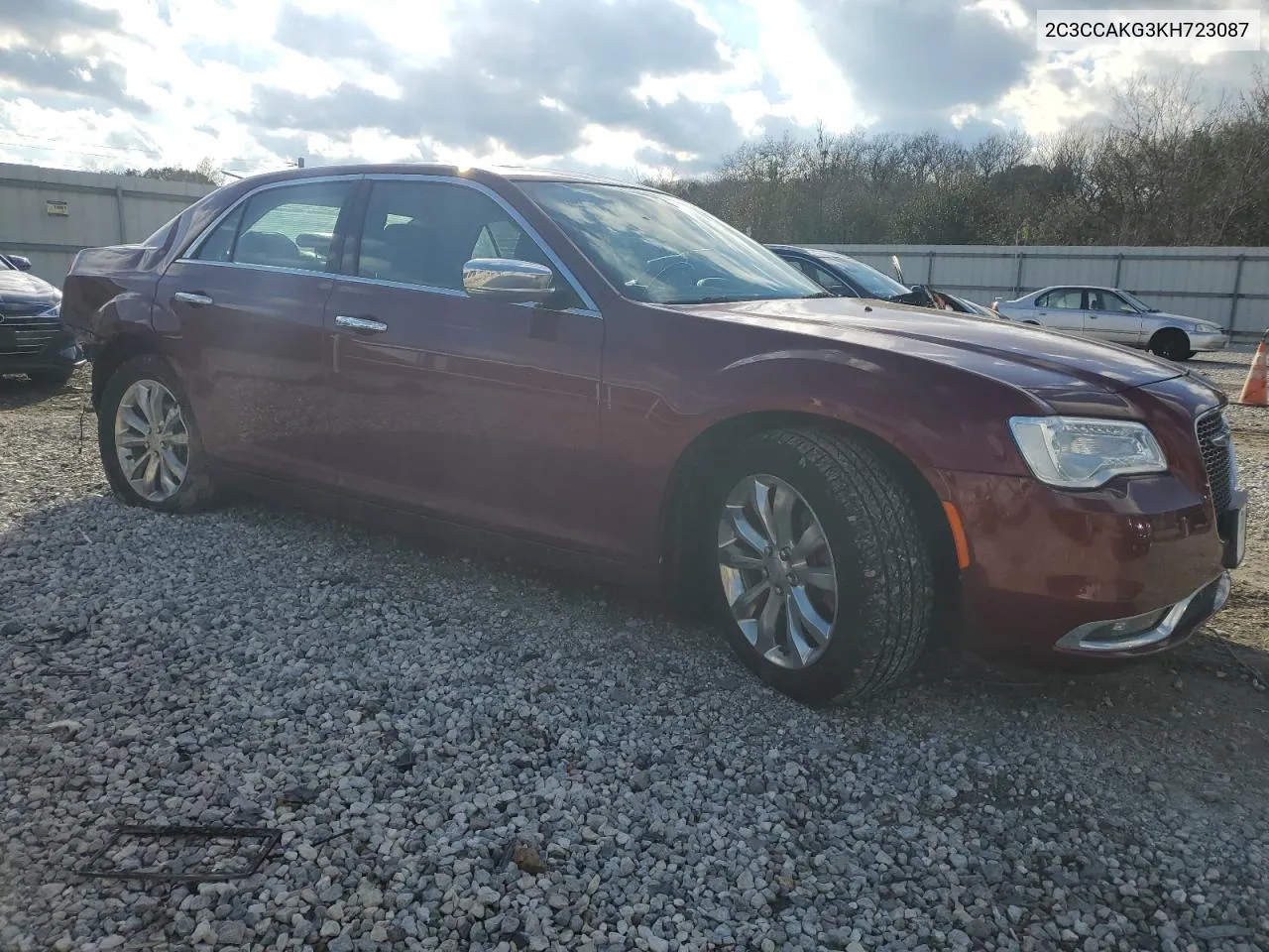 2019 Chrysler 300 Limited VIN: 2C3CCAKG3KH723087 Lot: 80695284