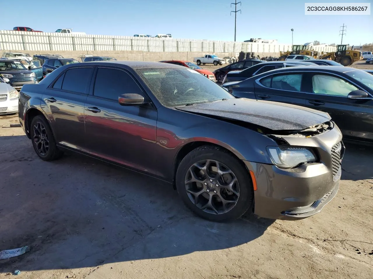 2019 Chrysler 300 S VIN: 2C3CCAGG8KH586267 Lot: 81629474