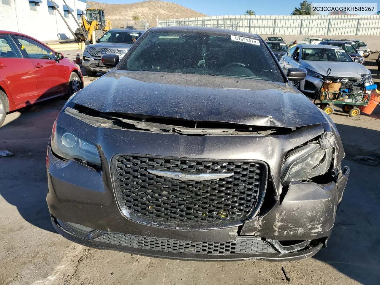 2019 Chrysler 300 S VIN: 2C3CCAGG8KH586267 Lot: 81629474