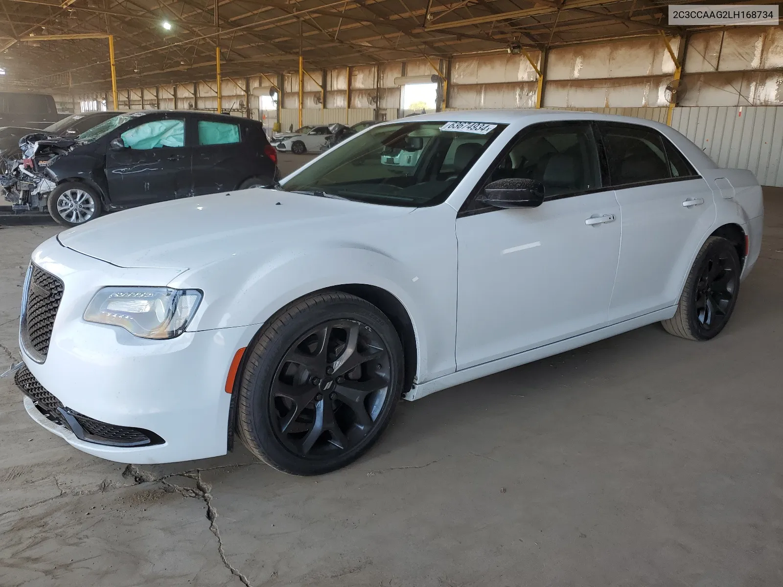 2020 Chrysler 300 Touring VIN: 2C3CCAAG2LH168734 Lot: 63674934