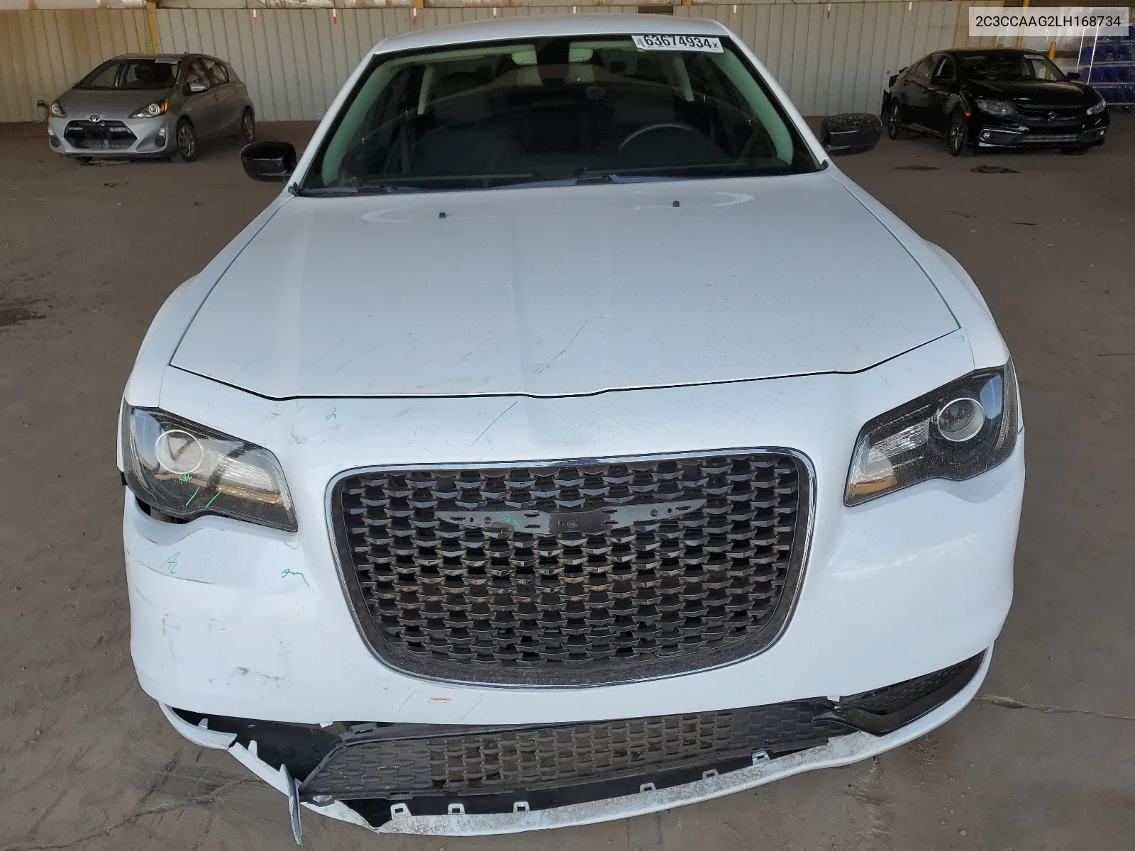 2020 Chrysler 300 Touring VIN: 2C3CCAAG2LH168734 Lot: 63674934