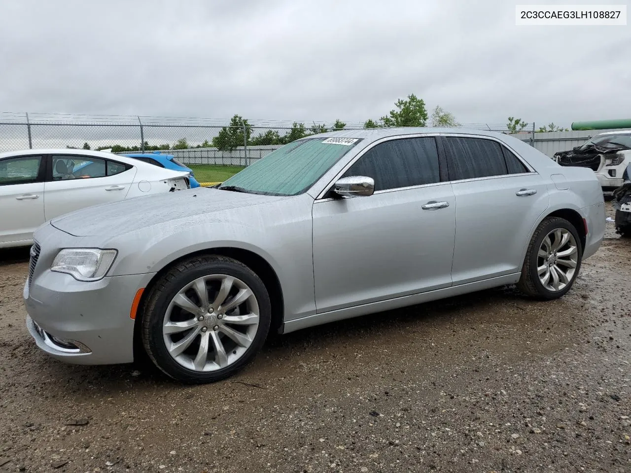 2020 Chrysler 300 Limited VIN: 2C3CCAEG3LH108827 Lot: 69883744