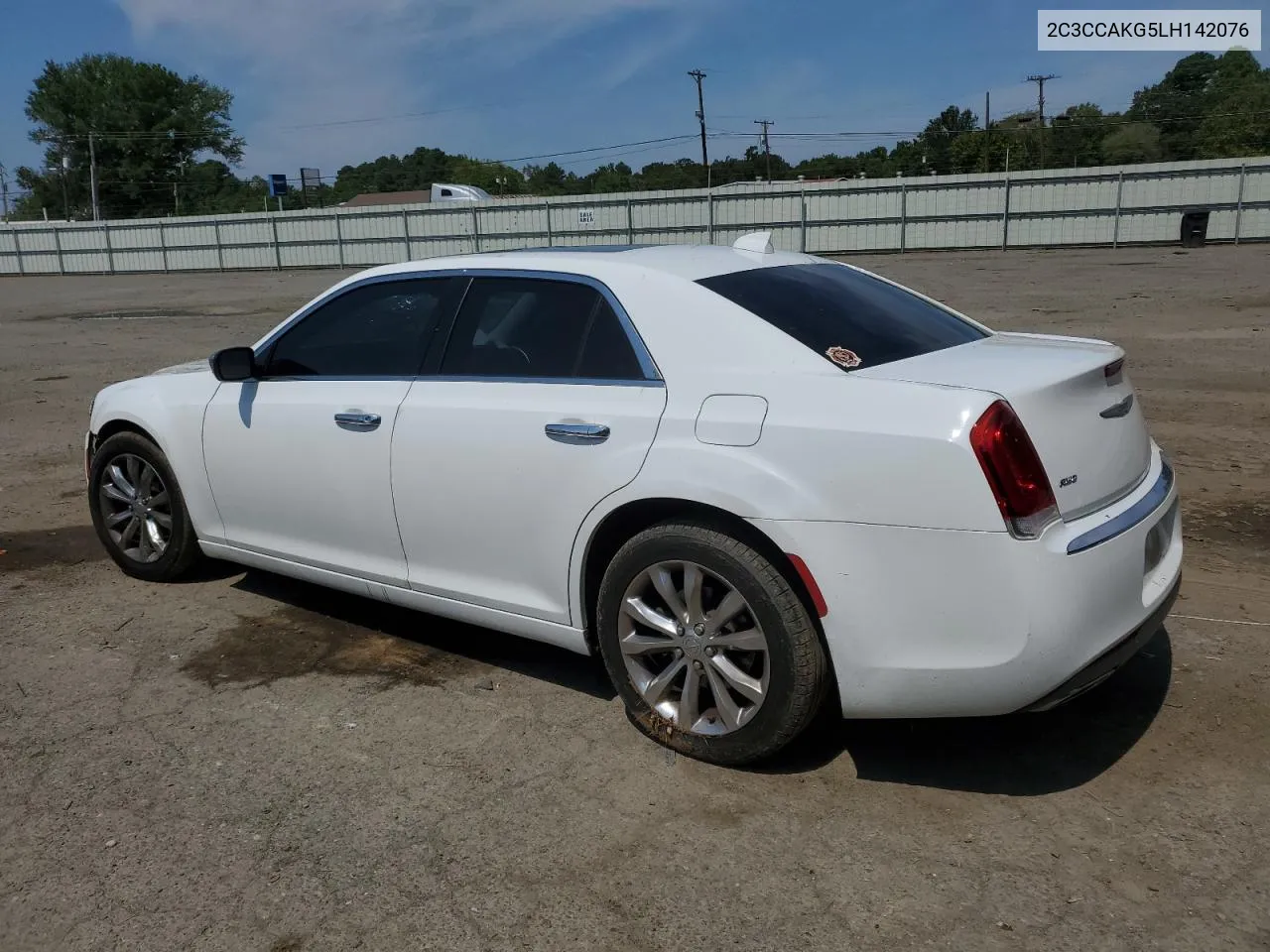 2020 Chrysler 300 Limited VIN: 2C3CCAKG5LH142076 Lot: 70147584