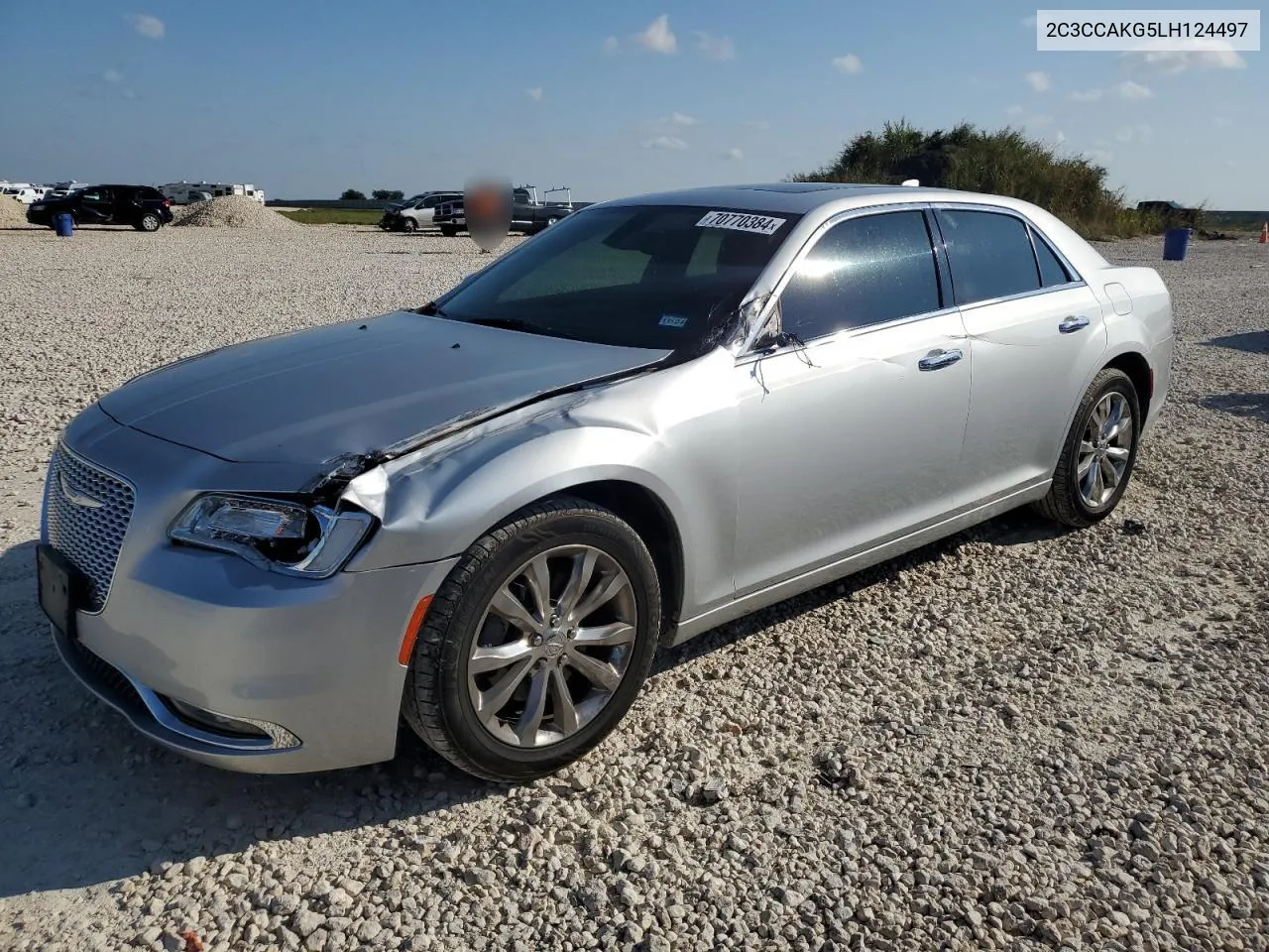 2C3CCAKG5LH124497 2020 Chrysler 300 Limited