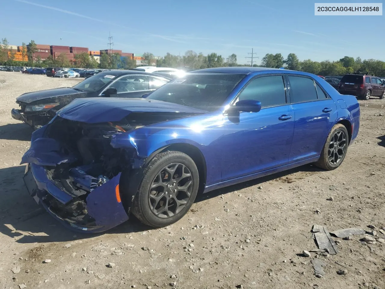 2020 Chrysler 300 S VIN: 2C3CCAGG4LH128548 Lot: 74254854