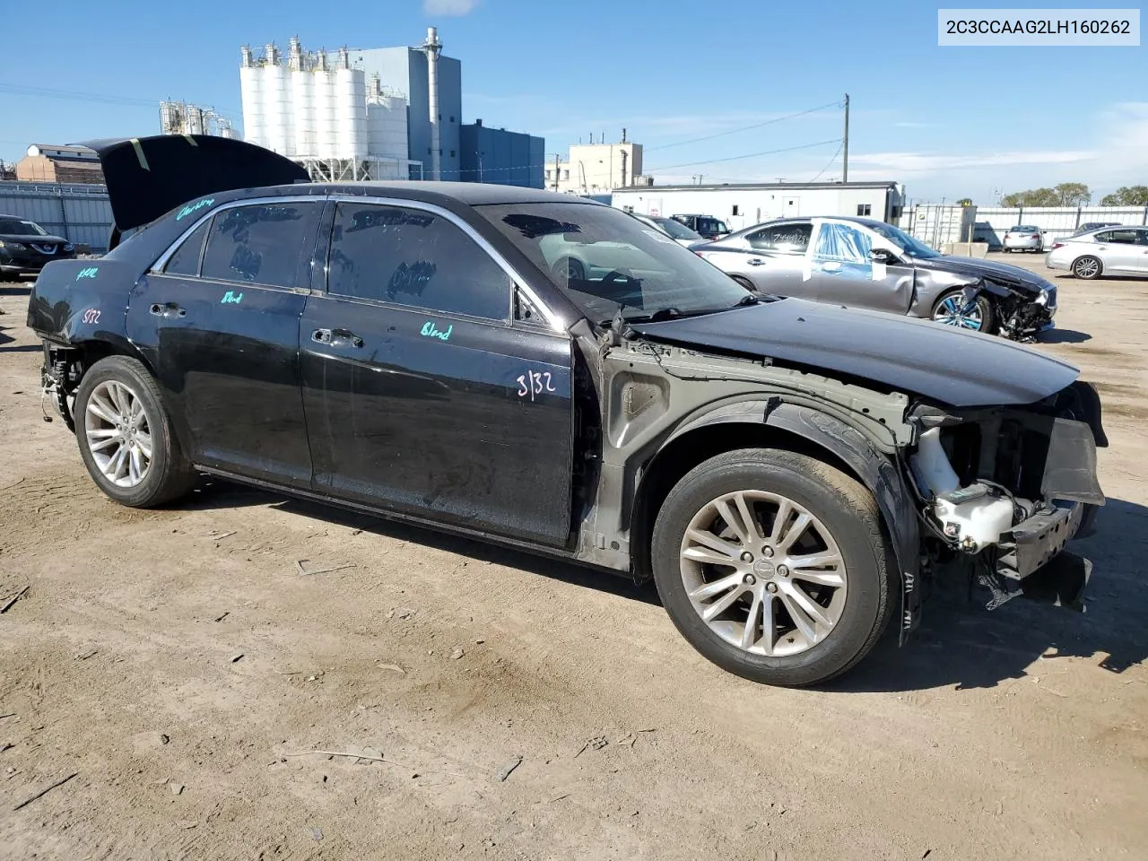 2020 Chrysler 300 Touring VIN: 2C3CCAAG2LH160262 Lot: 74496494