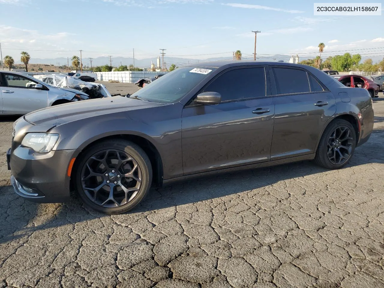 2020 Chrysler 300 S VIN: 2C3CCABG2LH158607 Lot: 74784334