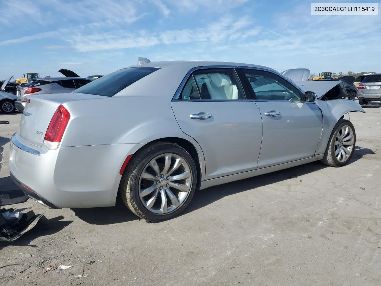 2020 Chrysler 300 Limited VIN: 2C3CCAEG1LH115419 Lot: 78682754