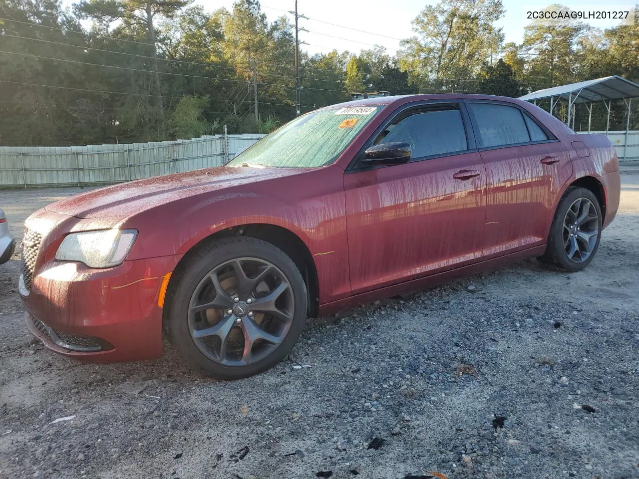 2020 Chrysler 300 Touring VIN: 2C3CCAAG9LH201227 Lot: 80019584