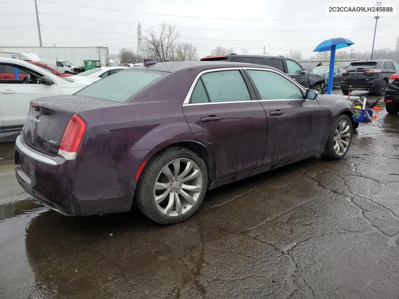 2020 Chrysler 300 Touring VIN: 2C3CCAAG9LH245888 Lot: 80808114