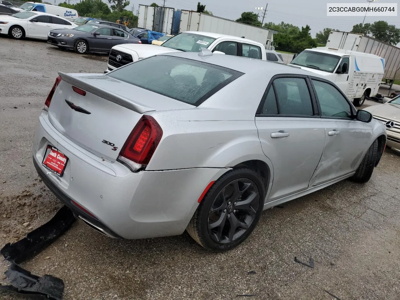 2021 Chrysler 300 S VIN: 2C3CCABG0MH660744 Lot: 55318154