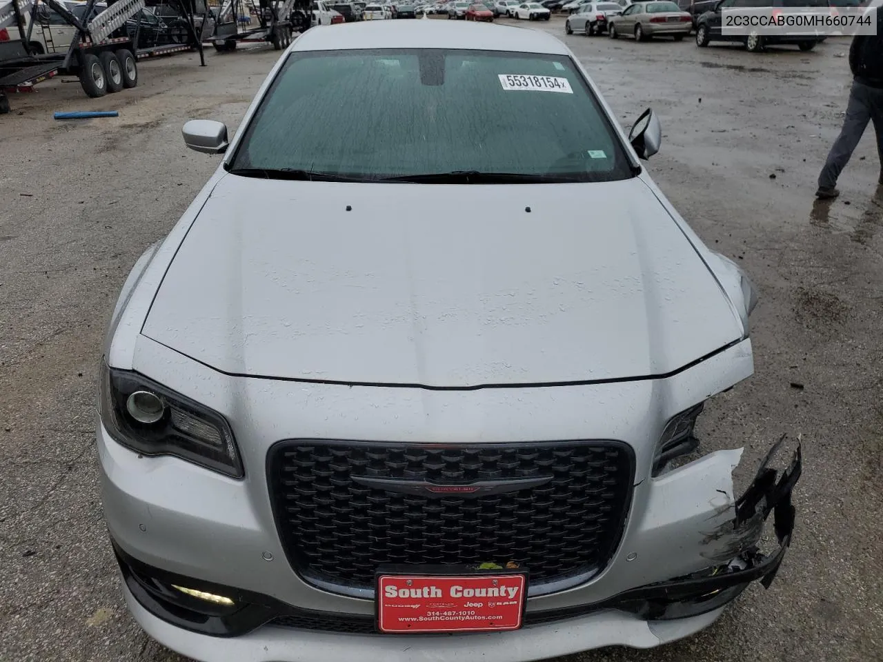 2021 Chrysler 300 S VIN: 2C3CCABG0MH660744 Lot: 55318154