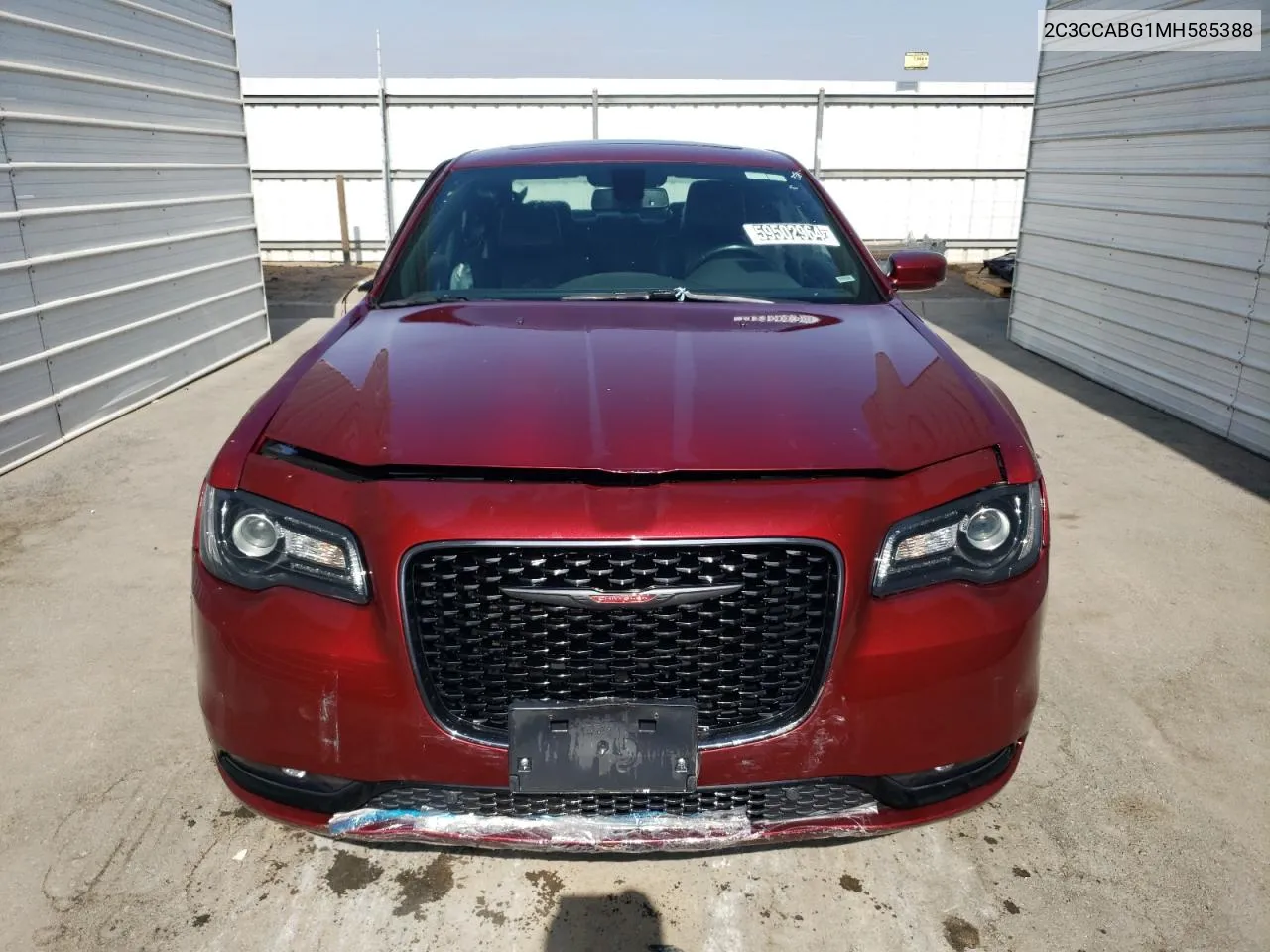 2021 Chrysler 300 S VIN: 2C3CCABG1MH585388 Lot: 59502964