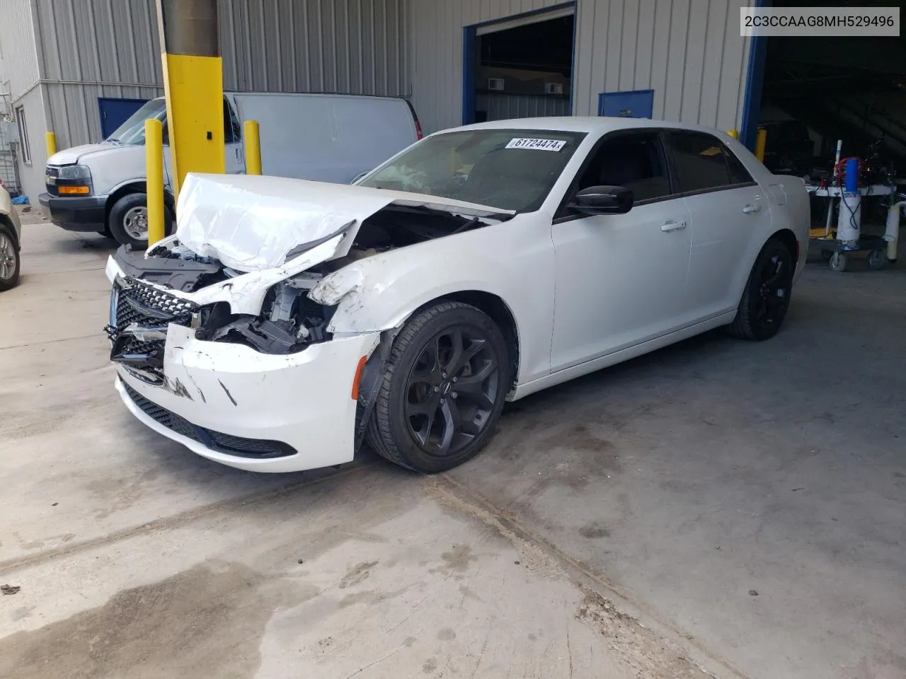 2021 Chrysler 300 Touring VIN: 2C3CCAAG8MH529496 Lot: 61724474