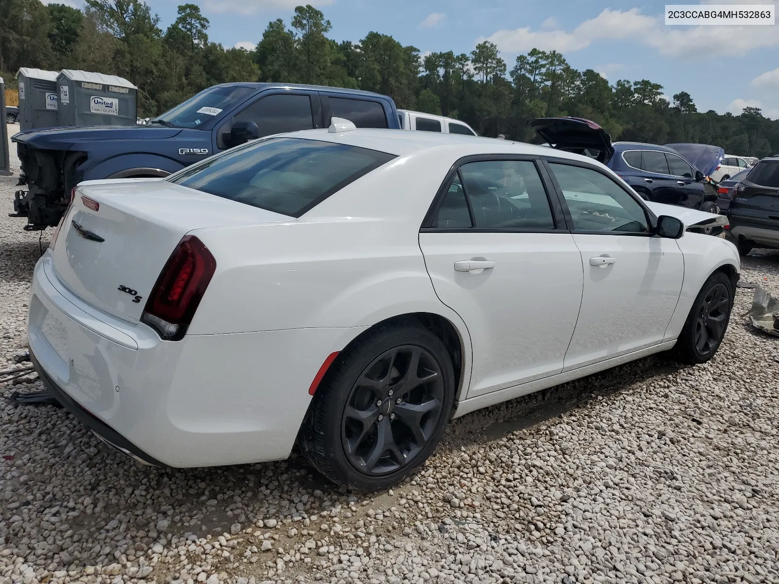 2021 Chrysler 300 S VIN: 2C3CCABG4MH532863 Lot: 63908844