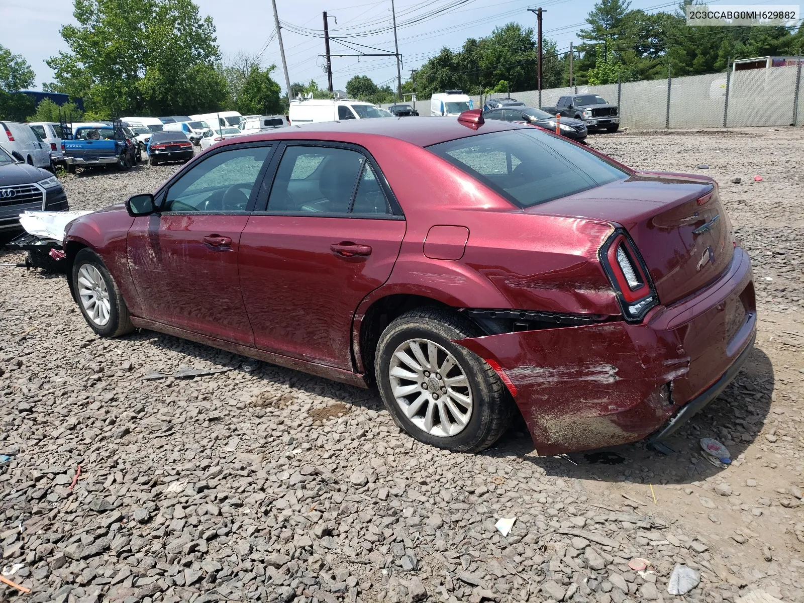 2021 Chrysler 300 S VIN: 2C3CCABG0MH629882 Lot: 64346304