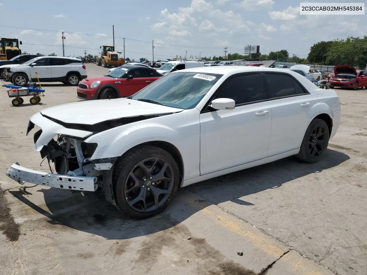 2021 Chrysler 300 S VIN: 2C3CCABG2MH545384 Lot: 64490824