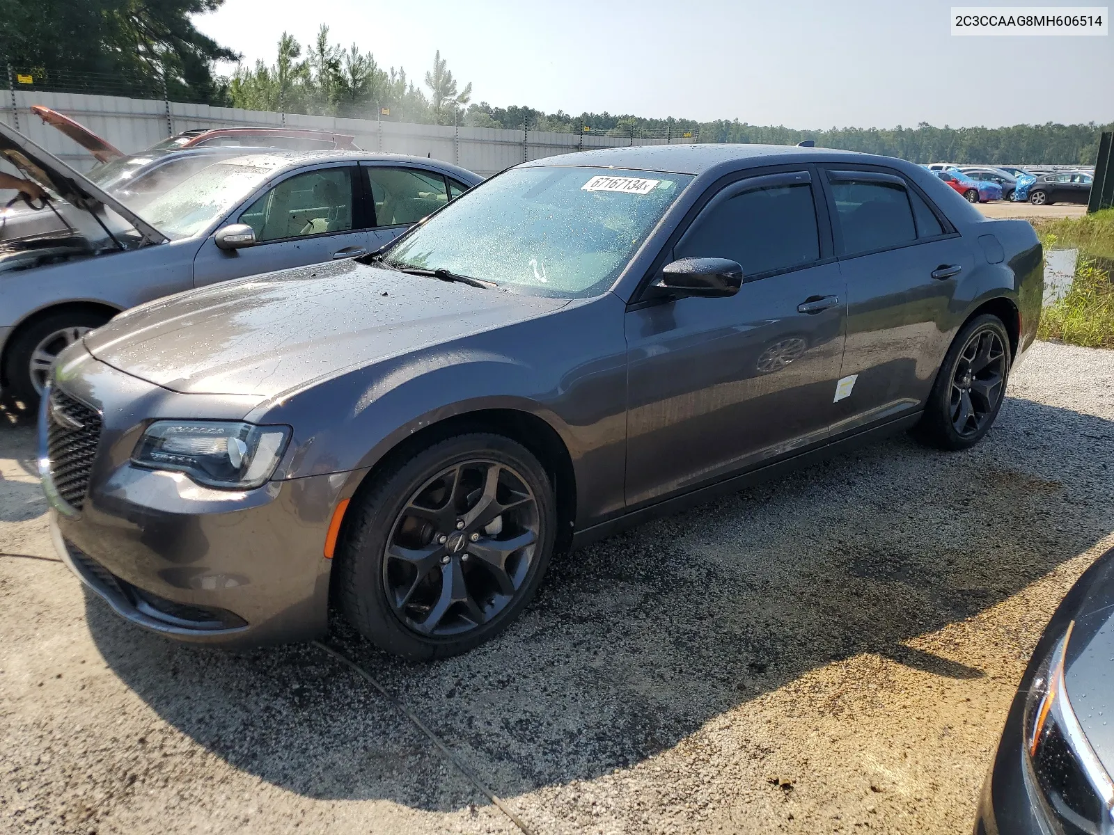 2021 Chrysler 300 Touring VIN: 2C3CCAAG8MH606514 Lot: 67167134