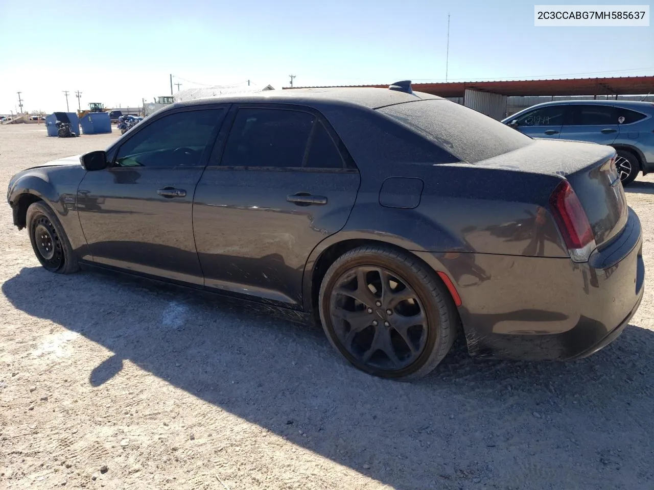 2021 Chrysler 300 S VIN: 2C3CCABG7MH585637 Lot: 67263674