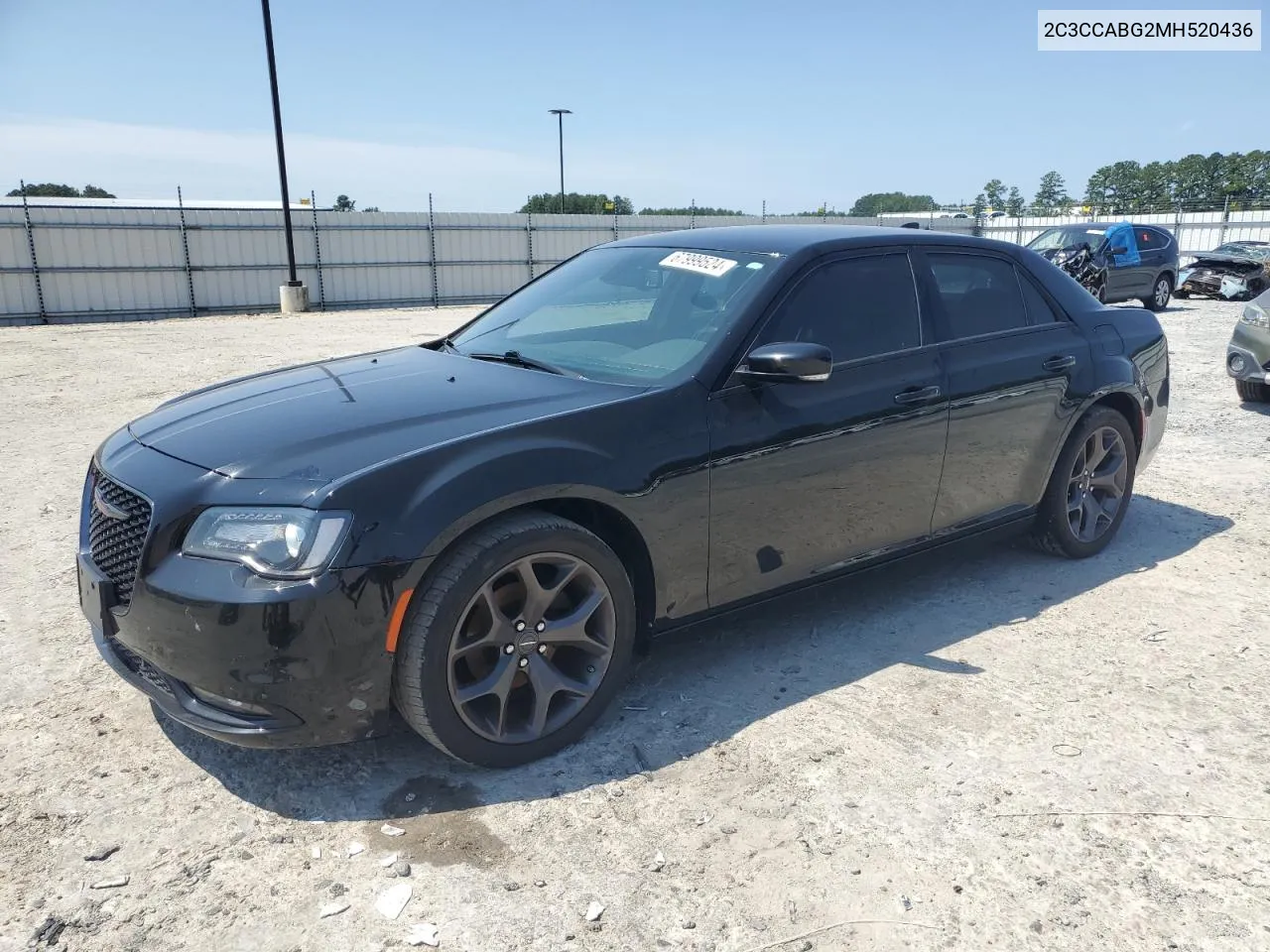 2021 Chrysler 300 S VIN: 2C3CCABG2MH520436 Lot: 67999524