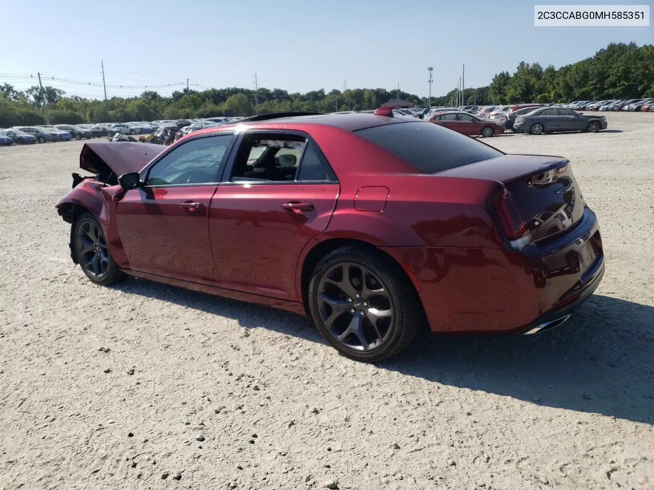 2021 Chrysler 300 S VIN: 2C3CCABG0MH585351 Lot: 70082784