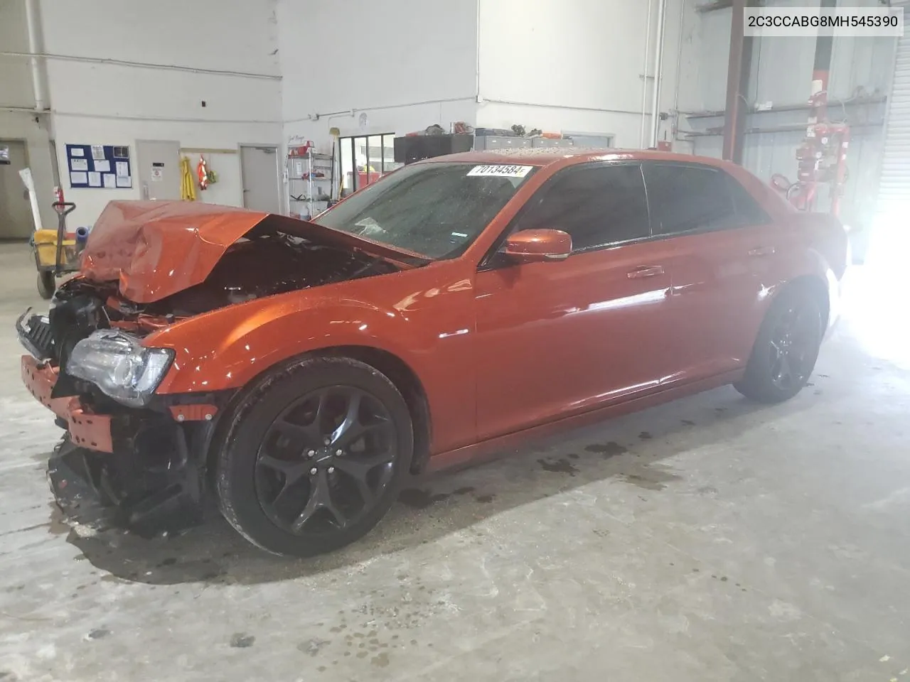 2021 Chrysler 300 S VIN: 2C3CCABG8MH545390 Lot: 70134584