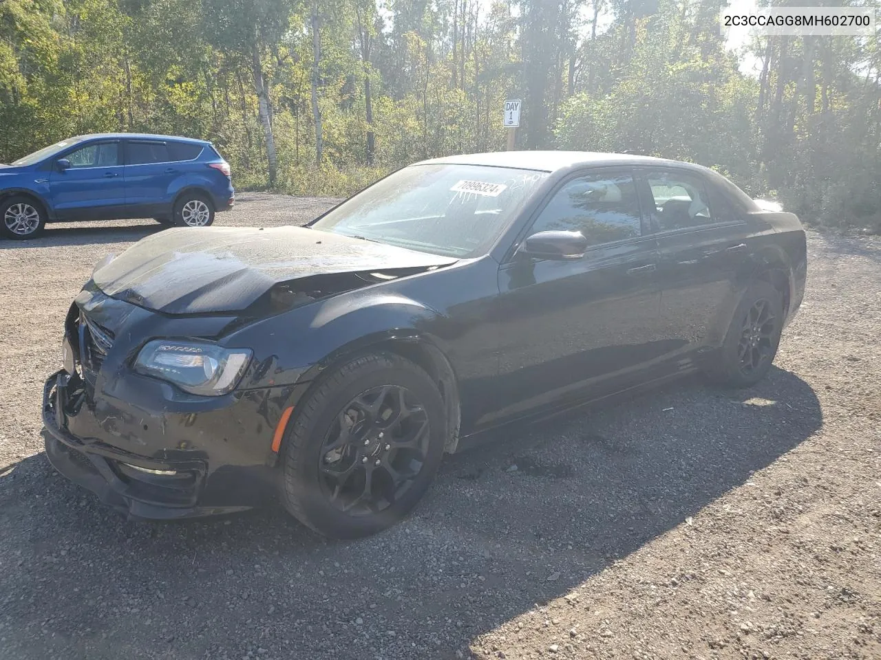 2021 Chrysler 300 S VIN: 2C3CCAGG8MH602700 Lot: 70996324