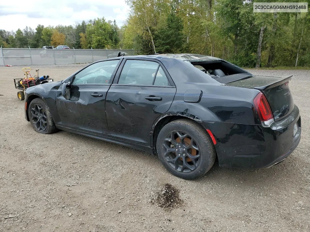 2021 Chrysler 300 S VIN: 2C3CCAGG6MH592488 Lot: 71598554