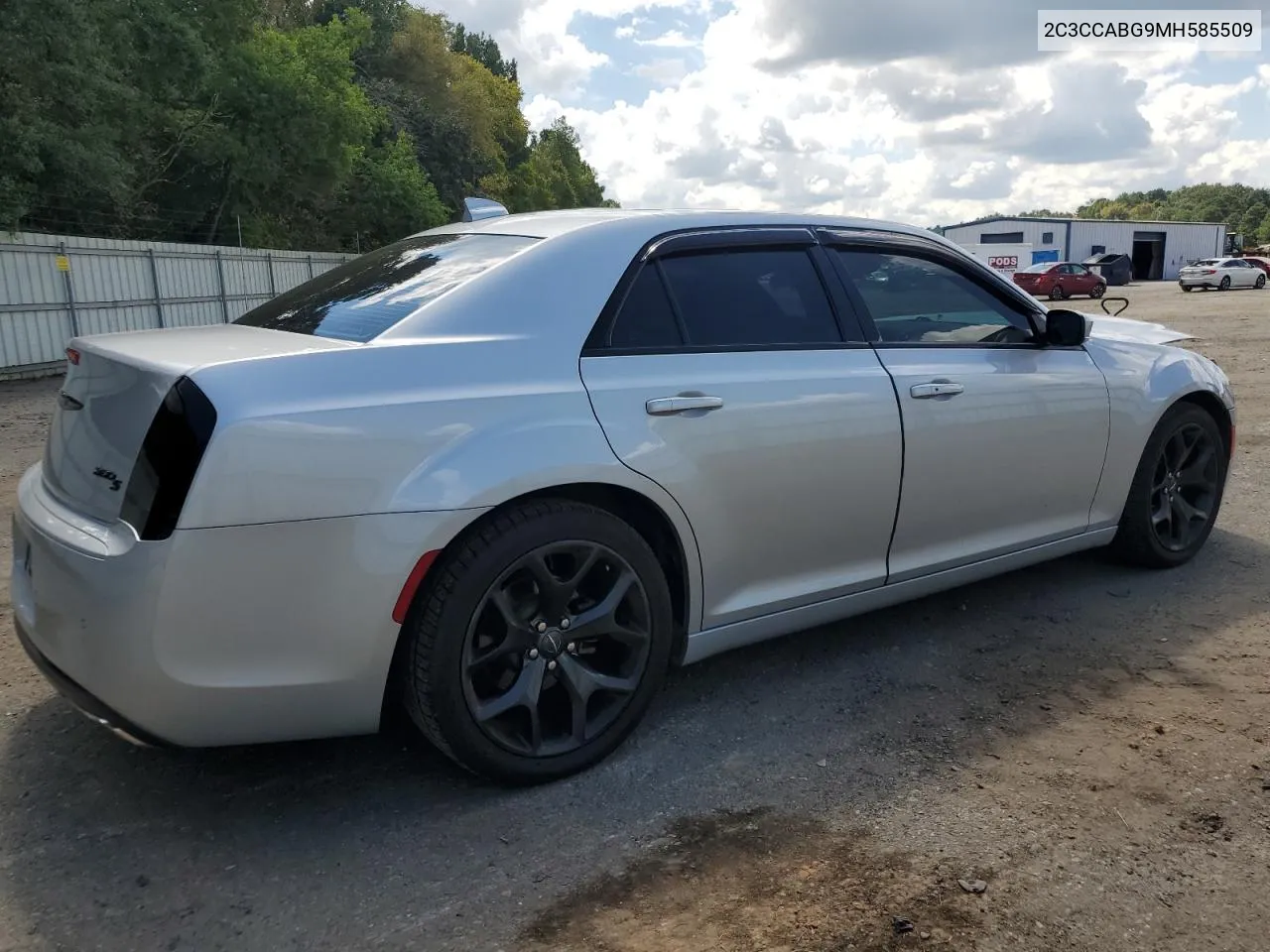 2021 Chrysler 300 S VIN: 2C3CCABG9MH585509 Lot: 71833484