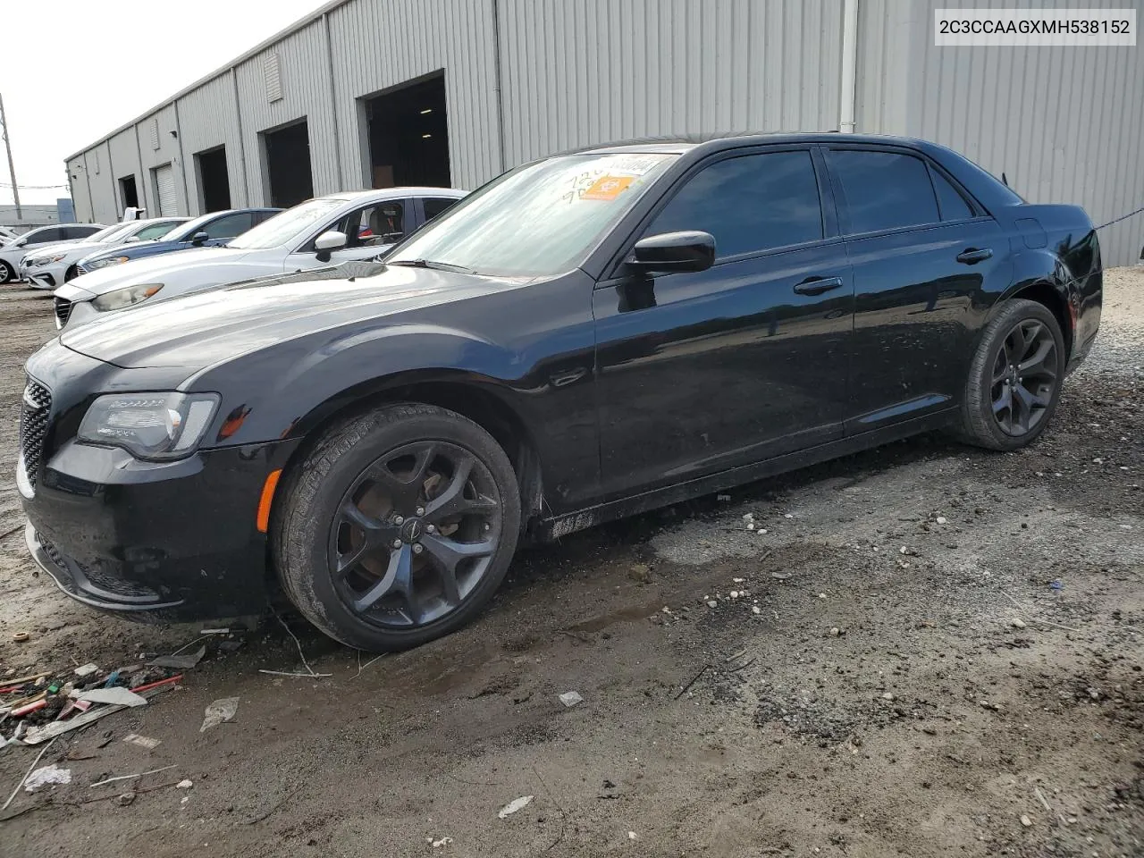 2021 Chrysler 300 Touring VIN: 2C3CCAAGXMH538152 Lot: 72059094