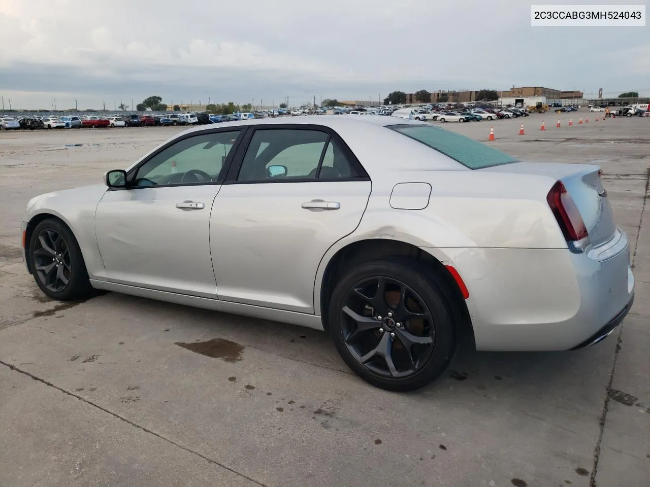 2021 Chrysler 300 S VIN: 2C3CCABG3MH524043 Lot: 72227104