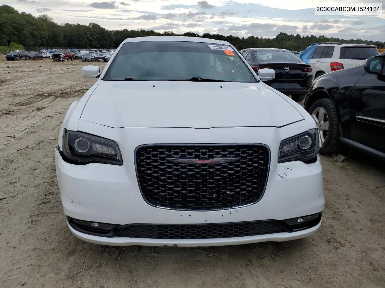 2C3CCABG3MH524124 2021 Chrysler 300 S