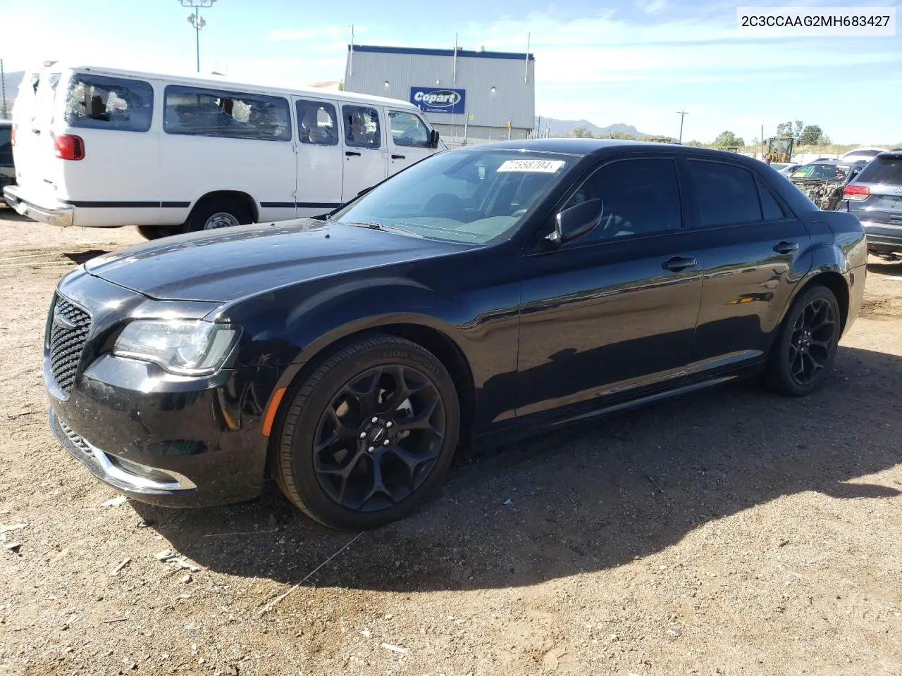 2021 Chrysler 300 Touring VIN: 2C3CCAAG2MH683427 Lot: 72558704