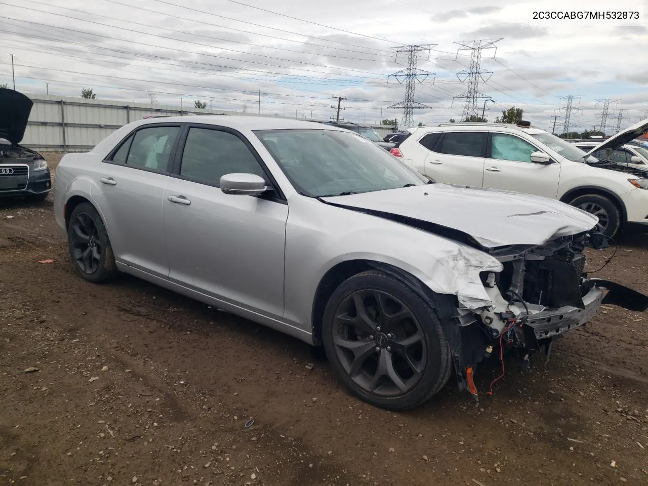 2021 Chrysler 300 S VIN: 2C3CCABG7MH532873 Lot: 72568794