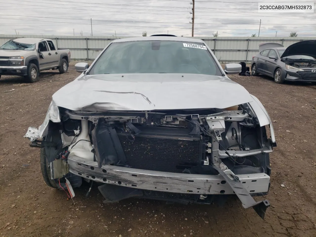 2021 Chrysler 300 S VIN: 2C3CCABG7MH532873 Lot: 72568794