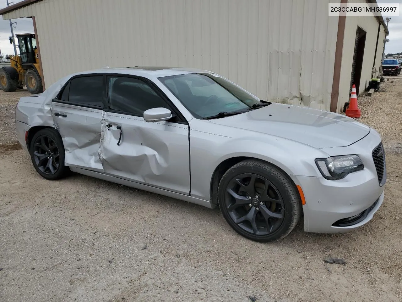 2021 Chrysler 300 S VIN: 2C3CCABG1MH536997 Lot: 73184224