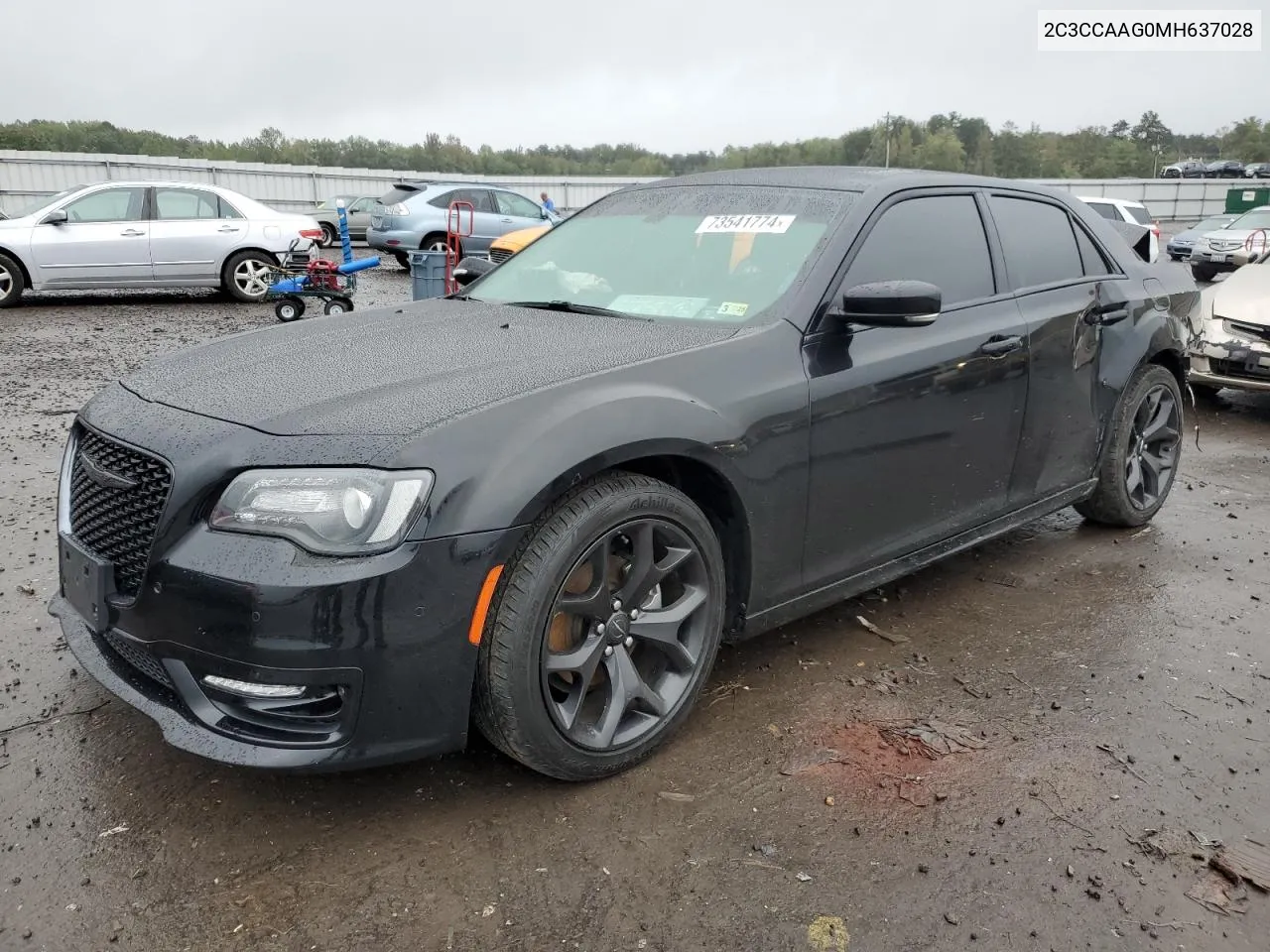 2021 Chrysler 300 Touring VIN: 2C3CCAAG0MH637028 Lot: 73541774