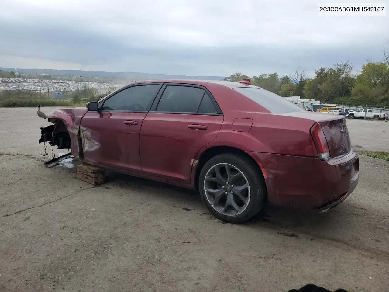 2021 Chrysler 300 S VIN: 2C3CCABG1MH542167 Lot: 74289614