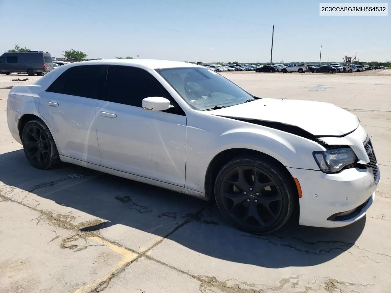 2021 Chrysler 300 S VIN: 2C3CCABG3MH554532 Lot: 74371344