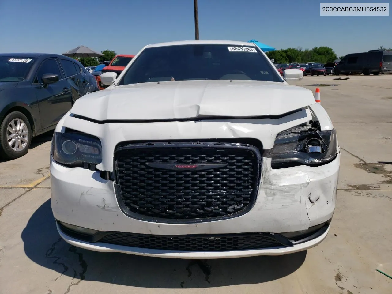 2021 Chrysler 300 S VIN: 2C3CCABG3MH554532 Lot: 74371344